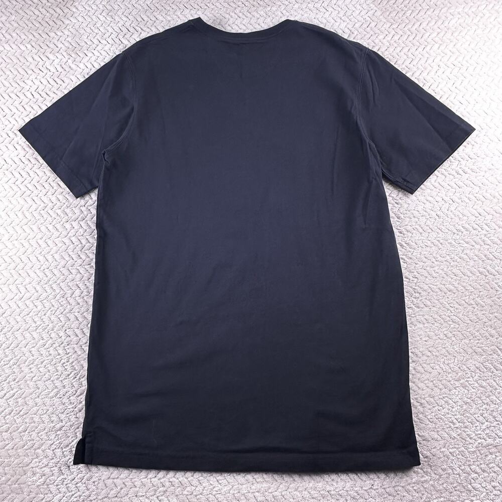 Duluth Trading Men's Longtail T Trim Fit Short Sleeve Black‎ 100% Cotton Medium - Picture 4 of 6